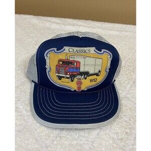 Vintage Classics 1987 Big Rig Truck Patch 1952 Mesh Back SnapBack Tonkin Size OS